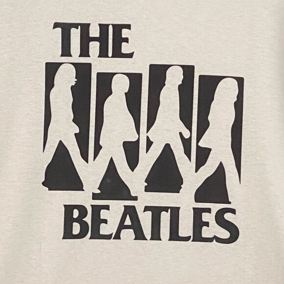 Abbey Road Crosswalk The Beatles Handmade Custom Shirt Sublimation Rock n Roll L - Picture 5 of 9